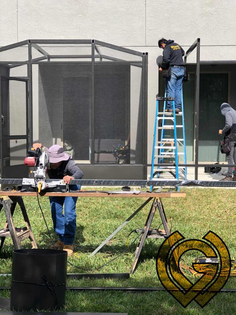 Patio Screen Installer  Orlando Screen Enclosure Contractor
